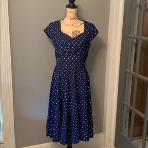 1950s Vintage Dresses Swing Stretchy Dresses